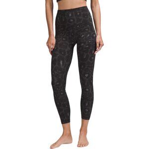 lululemon Align™ High-Rise Pant 25" Spray Leopard Black Multi NWOT - 2 4 6 8